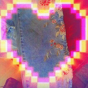 FLOWER DENIM